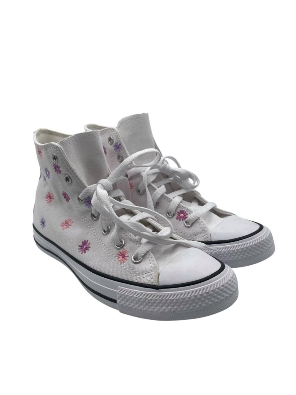 Converse Chuck Taylor All Star All Over Florals Kids SZ 6 White/Light Jellyfish - Picture 3 of 7